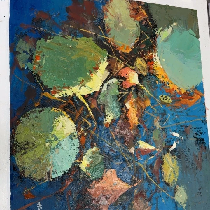 油画花花和你一起玩的
