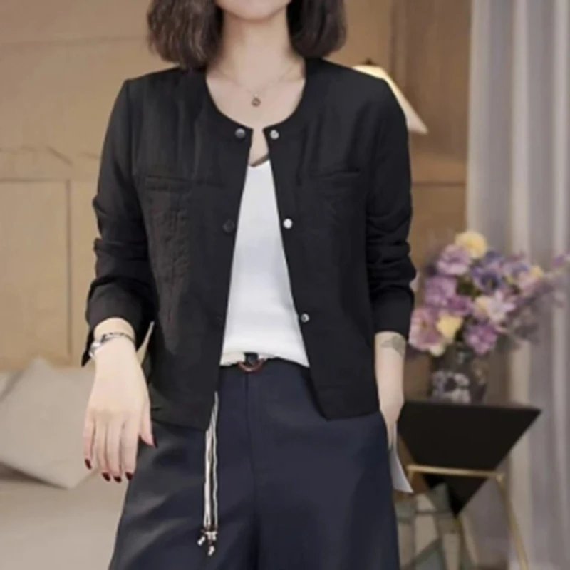 休闲百搭高级感防晒外套女2025夏季新款时尚洋气宽松显瘦短款外套