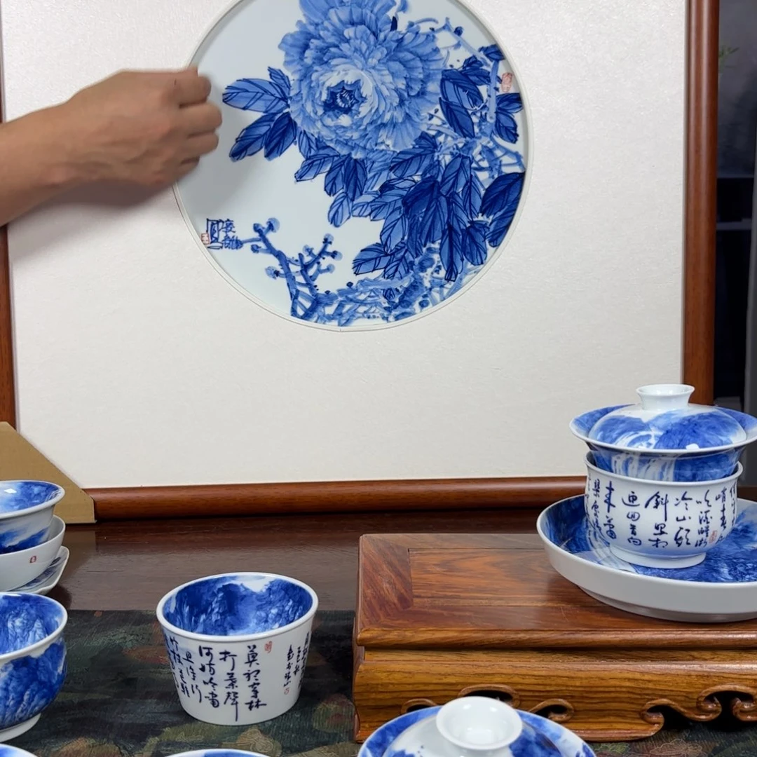 H***F国一王老师手绘牡丹