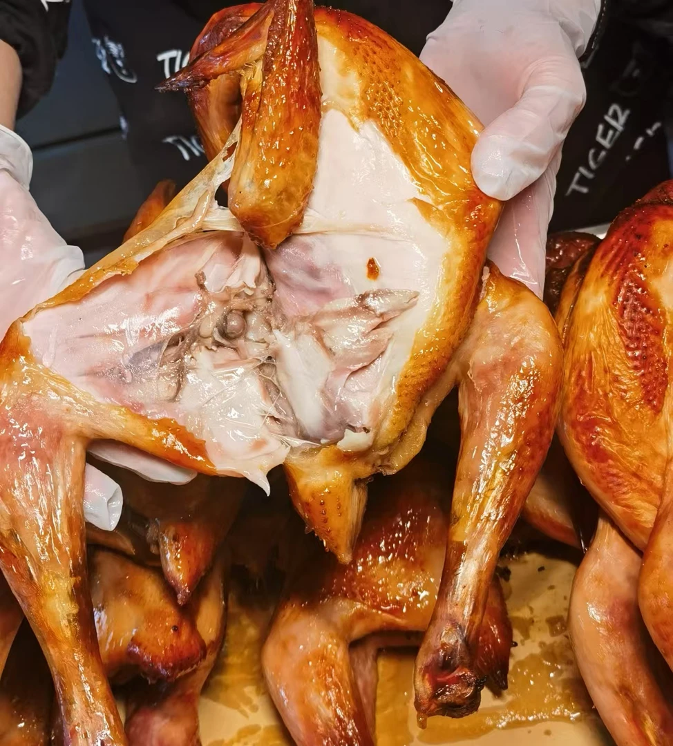 生烤蒜香土公鸡嘎嘎香