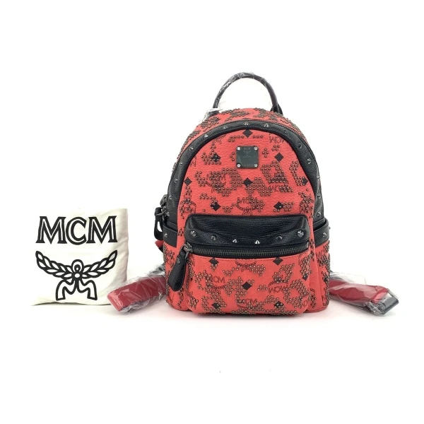 95新/MCM/妃鱼/双肩包/市场价5200/250126LT0024