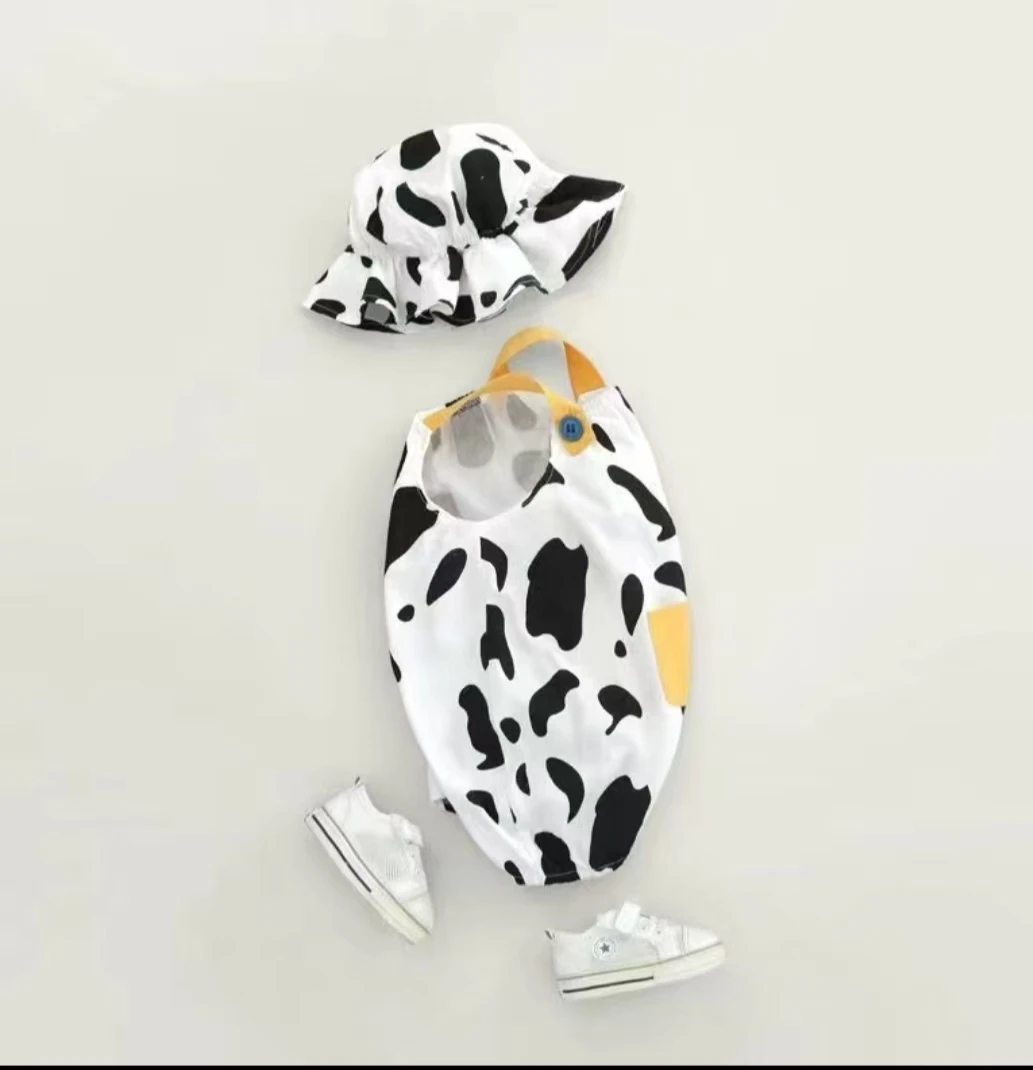 【露妈婴童 专属链接】可爱风短爬通用夏季哈衣爬服幼儿婴儿连体衣