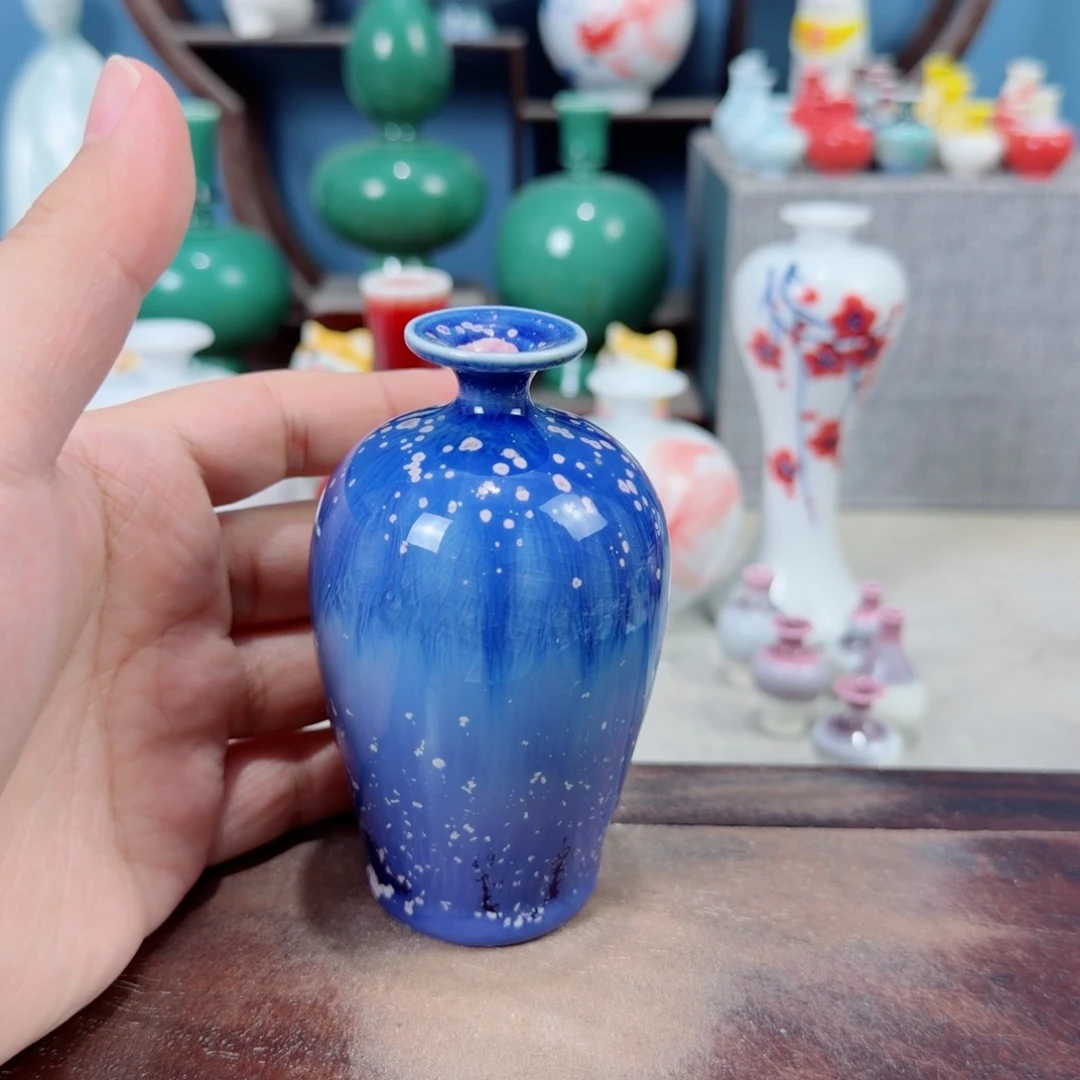 陶瓷手工小花器摆件