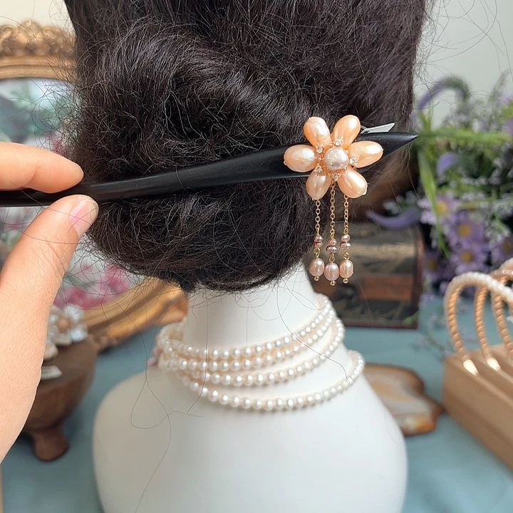 未镶嵌淡水珍珠发饰