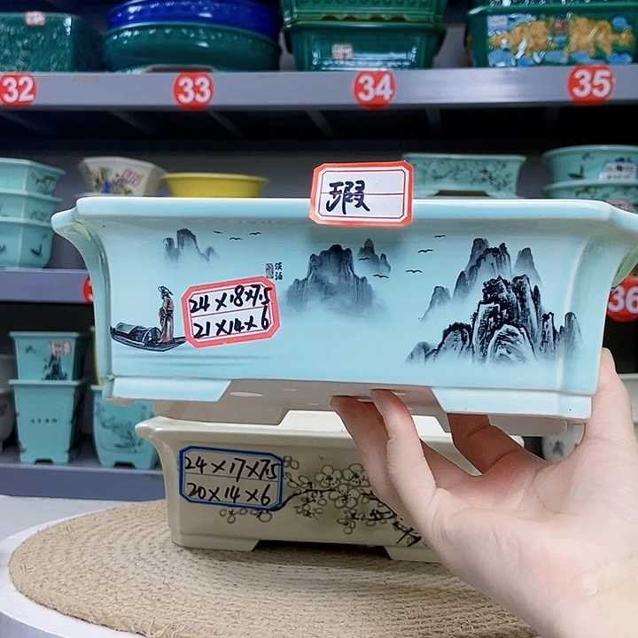 紫砂花瓶紫砂花盆