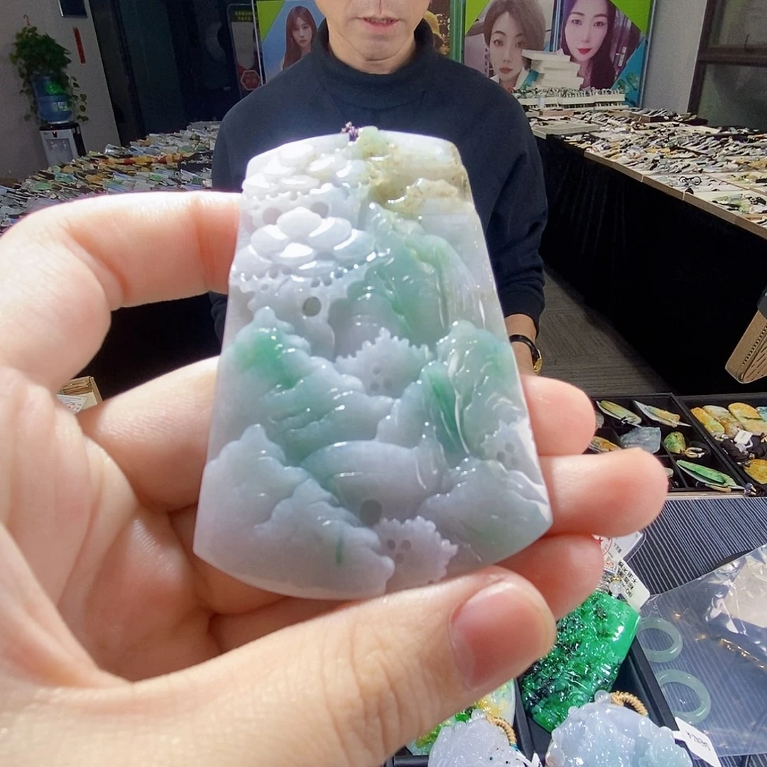 颈饰未镶嵌翡翠翡翠