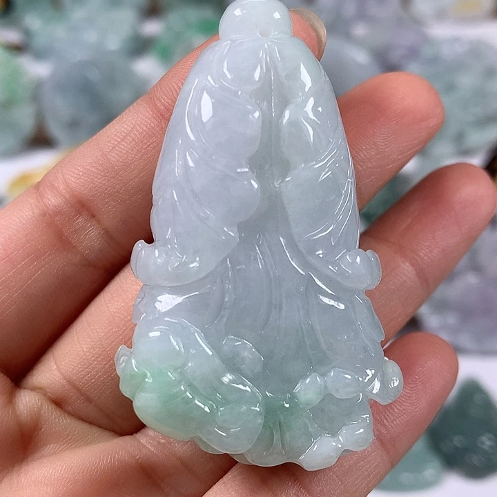 颈饰未镶嵌翡翠百财卡厚15+