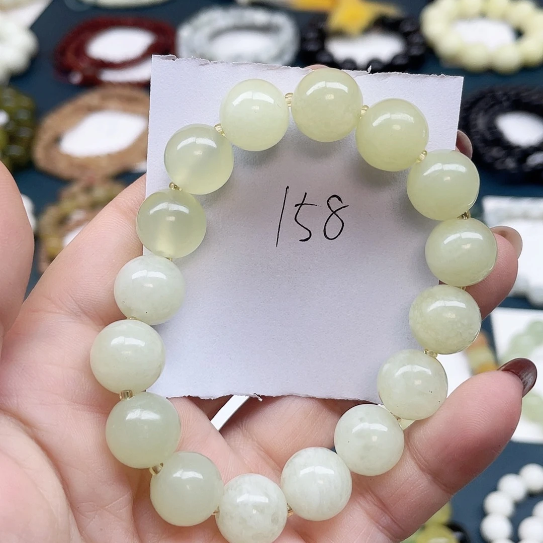 未镶嵌蛇纹石玉手串