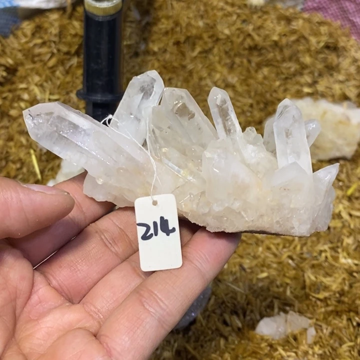 水晶水晶原石摆件未镶嵌