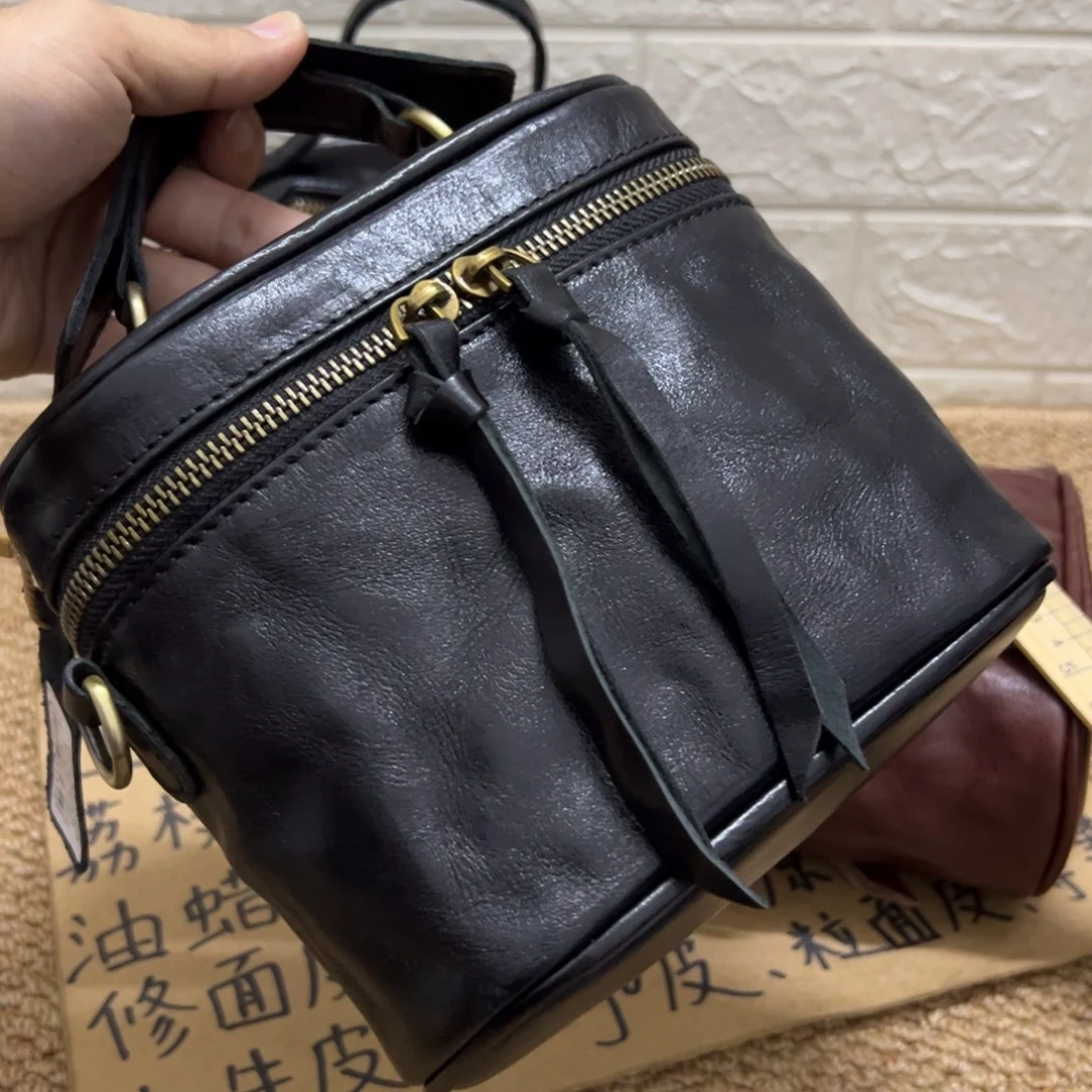 【闪购商品】头层牛皮黑色