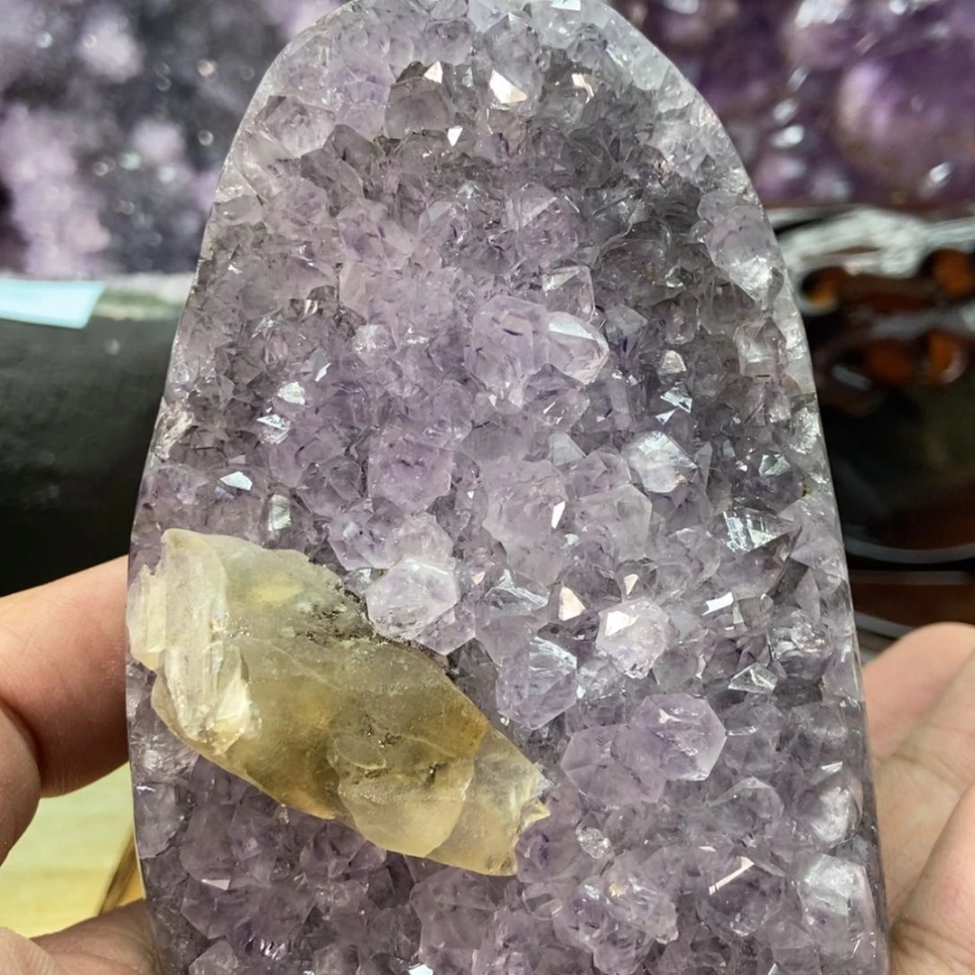 未镶嵌大型摆件（非配饰）紫晶