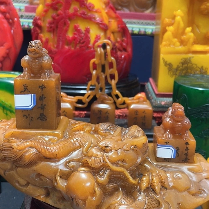 寿山石印石篆刻印章引首章闲章姓名章生日礼物