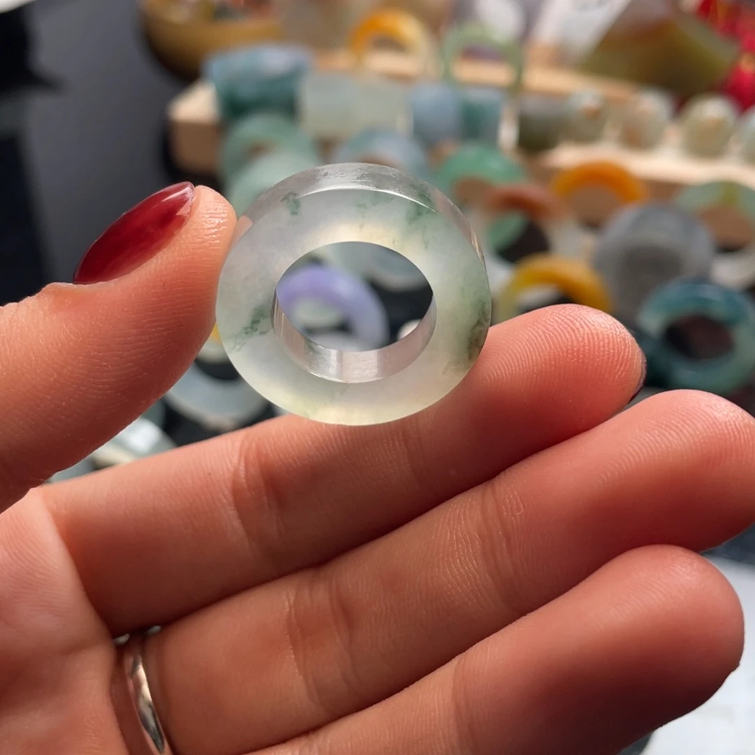 定制翡翠未镶嵌L****四戒指