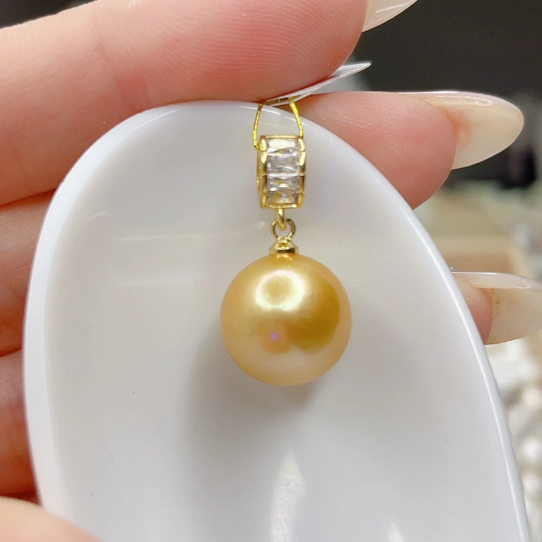 淡水珍珠未镶嵌吊坠(赠链)