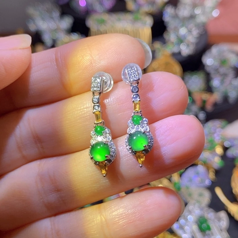 【闪购商品】银S925镶嵌挂件翡翠