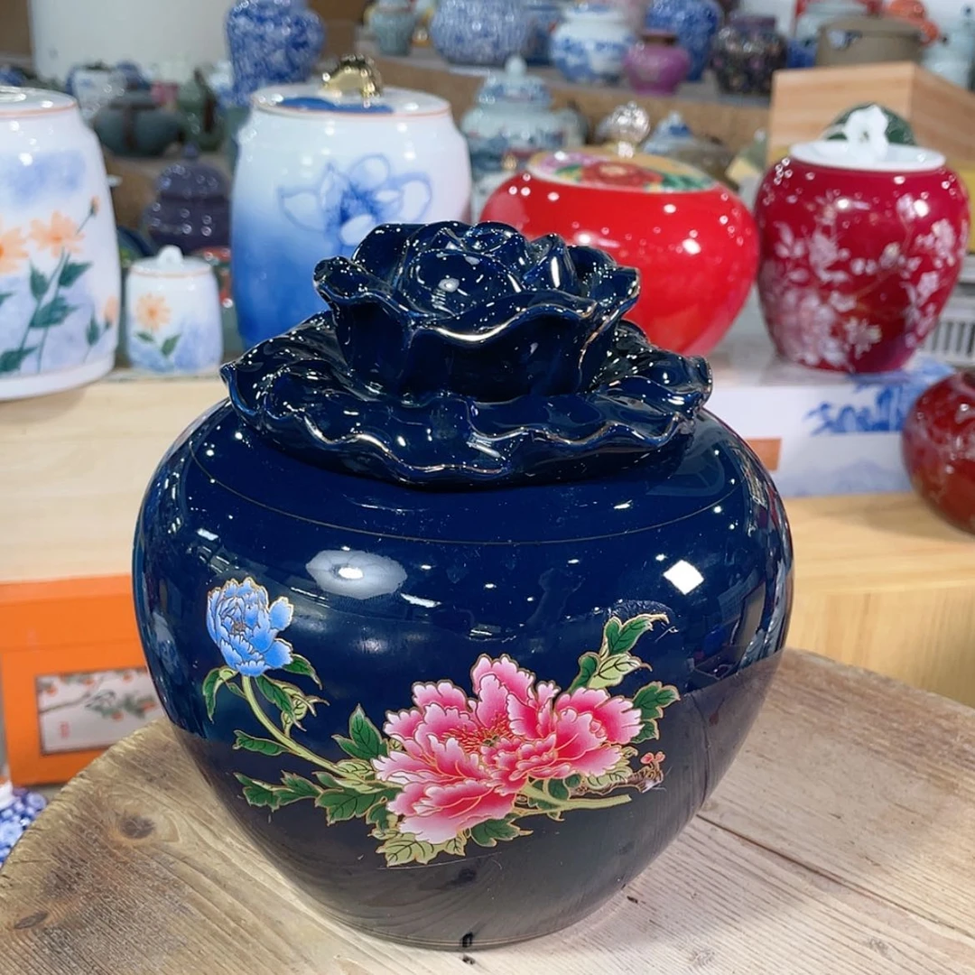 【闪购商品】罐陶瓷茶叶罐密封罐