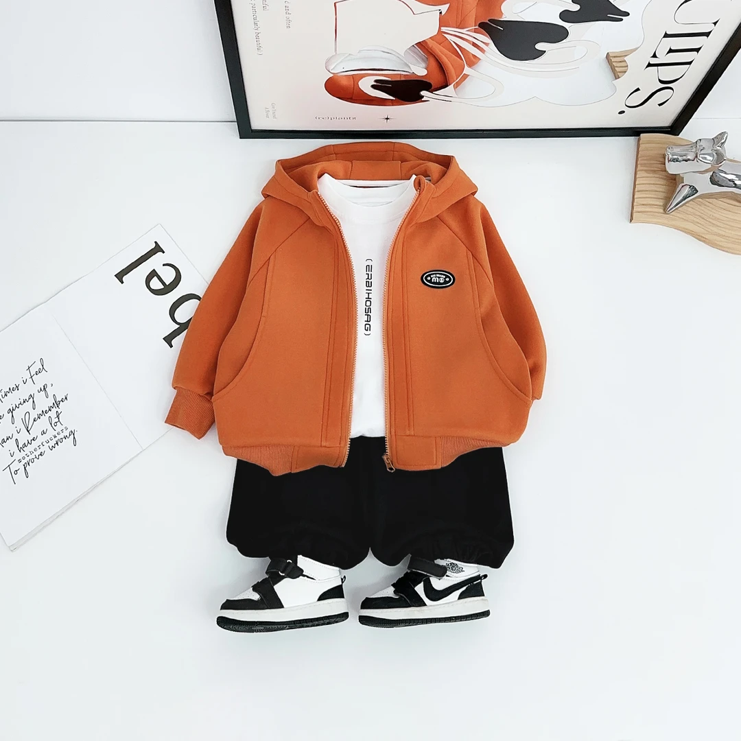 男童休闲外套秋冬款儿童2025秋新款秋装潮 WG28615 悠悠童话童装