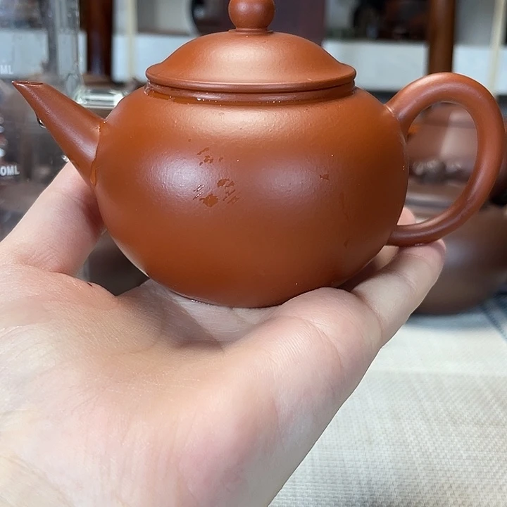 倚***雨茶杯紫砂半手工紫砂