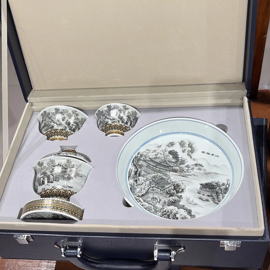 瓷片景德镇瓷器精品展示