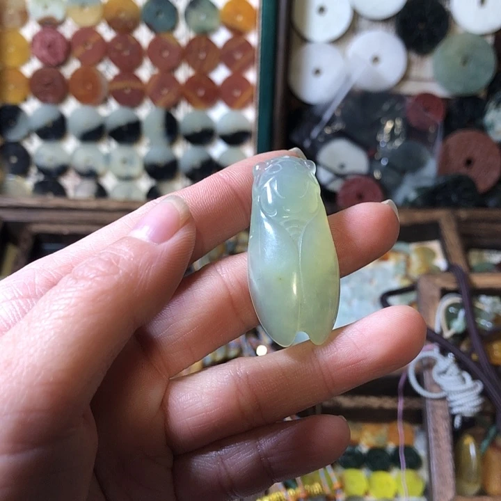 岫玉岫玉挂件未镶嵌