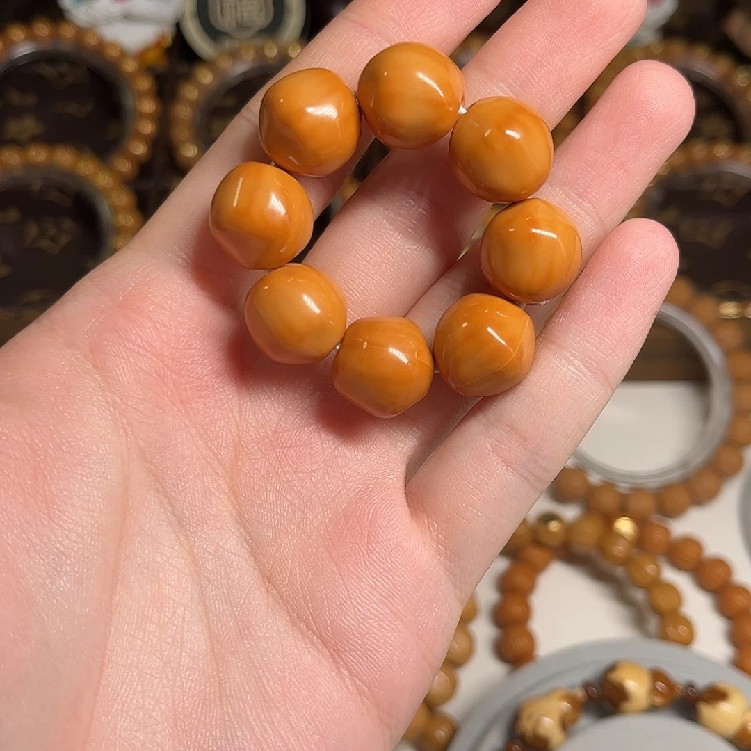 把件猴头核桃4号五角星小手捻15mm左右