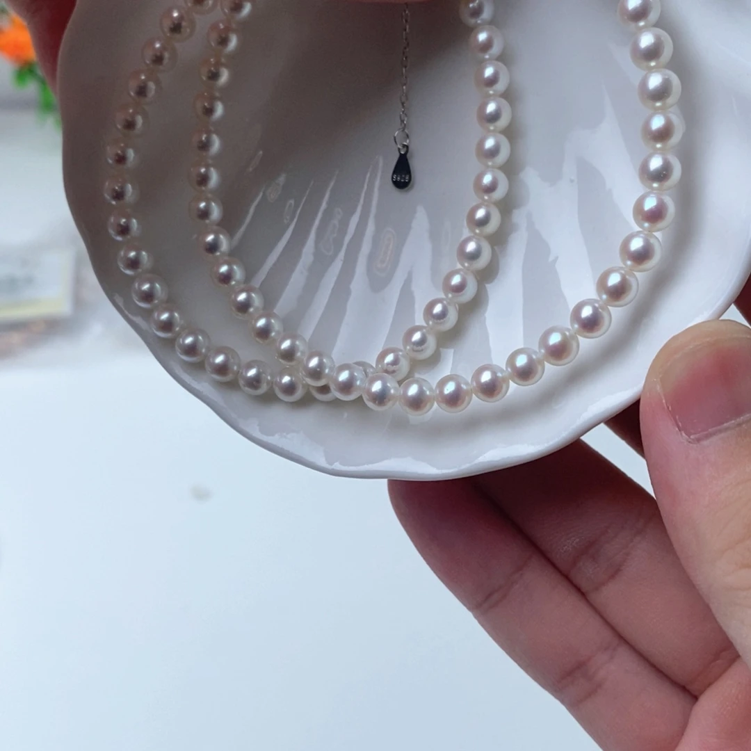 手链淡水珍珠银S925镶嵌224697