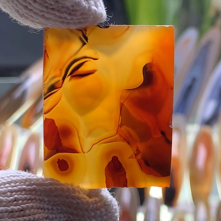 未镶嵌玛瑙/玉髓珠宝半成品57