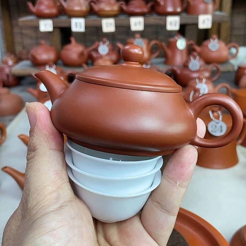 【闪购商品】茶壶朱泥120cc00000000000000