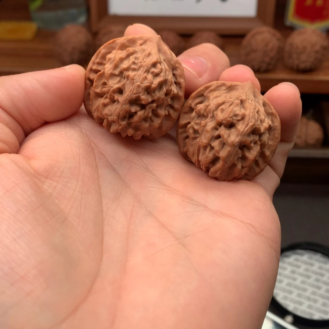 文玩核桃把件34武状元