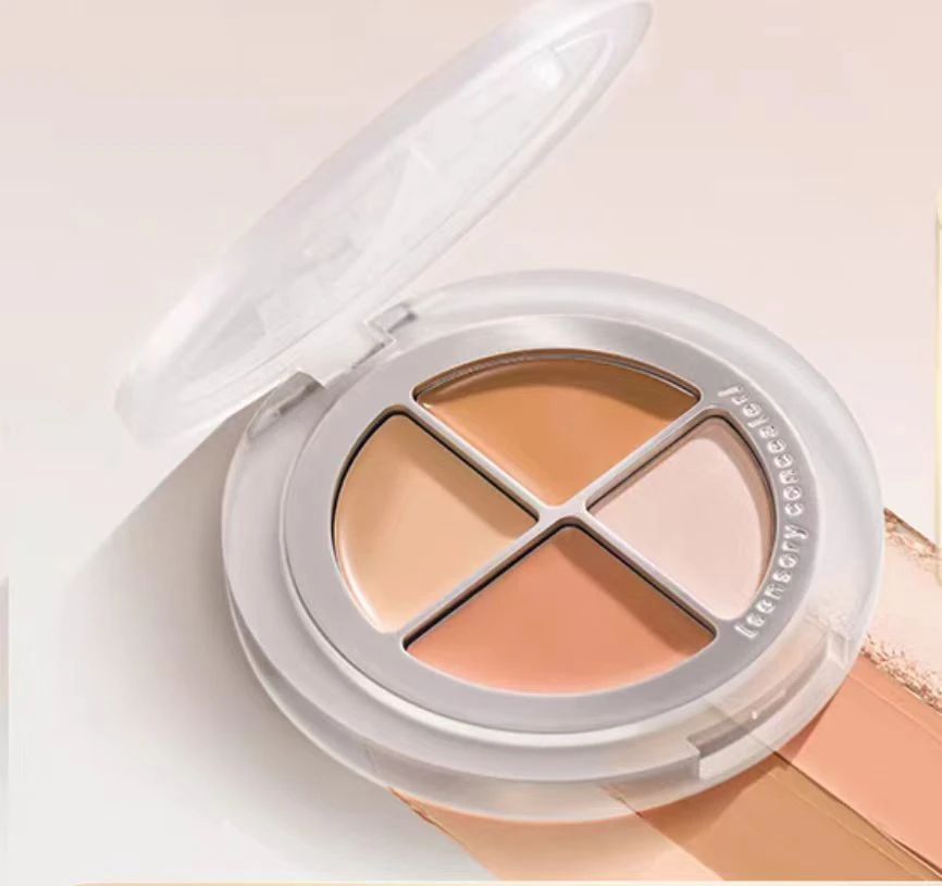 B059四色遮瑕膏黑眼圈痘印提亮（拆封试过色，自用不影响）