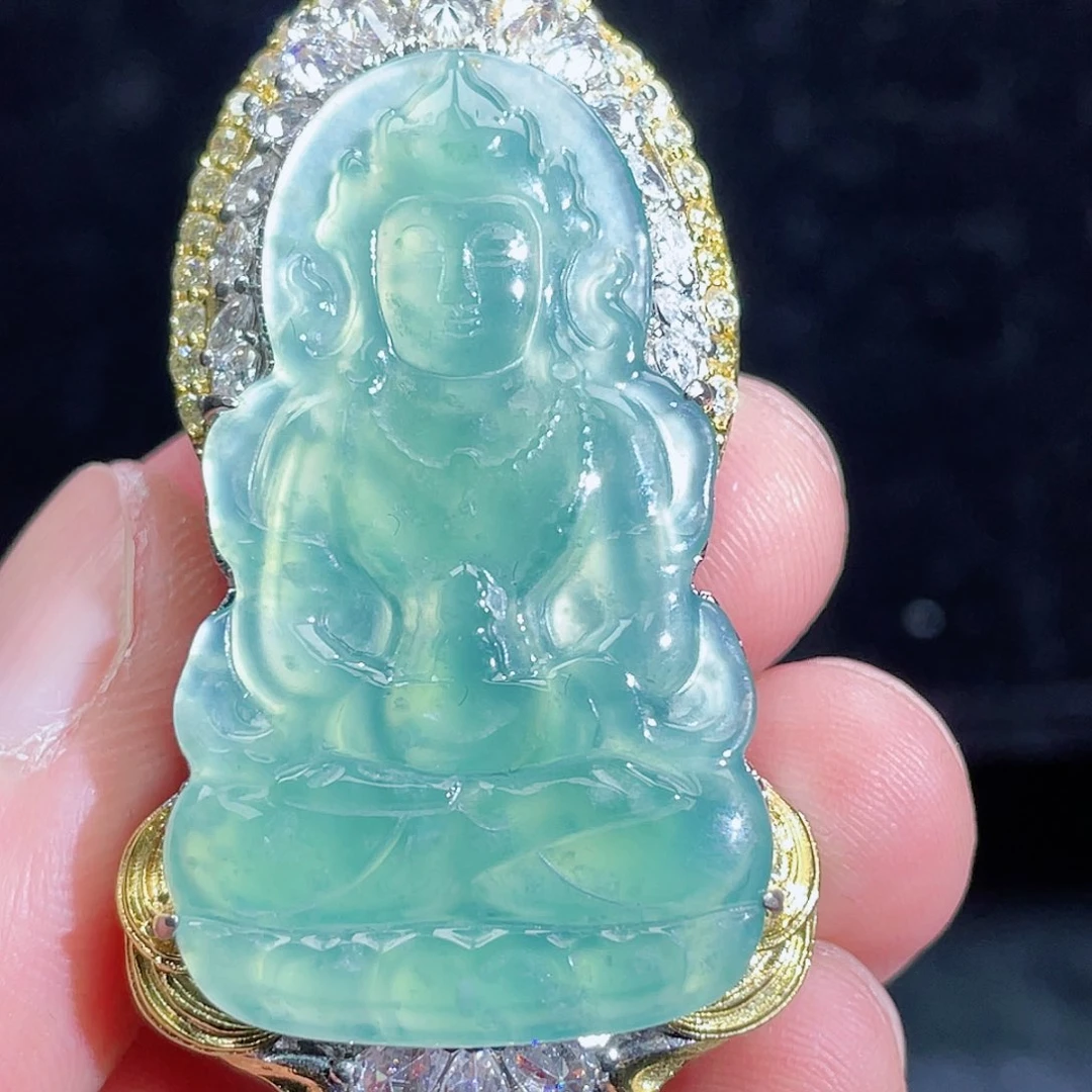 翡翠颈饰未镶嵌39，