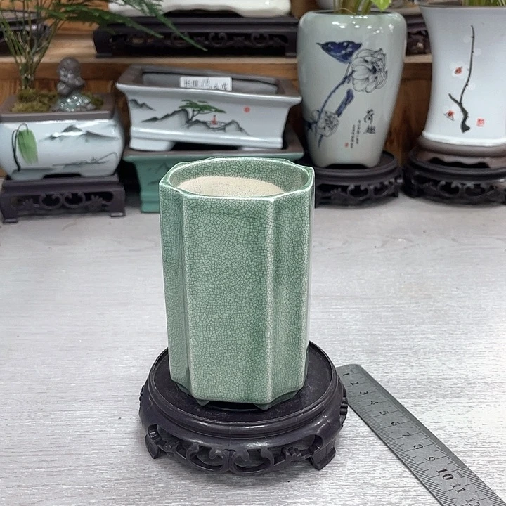 陶瓷花盆紫砂花盆套装福利