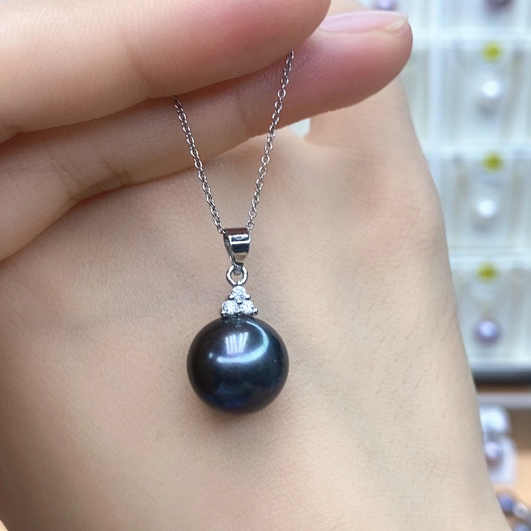 合金淡水珍珠颈饰