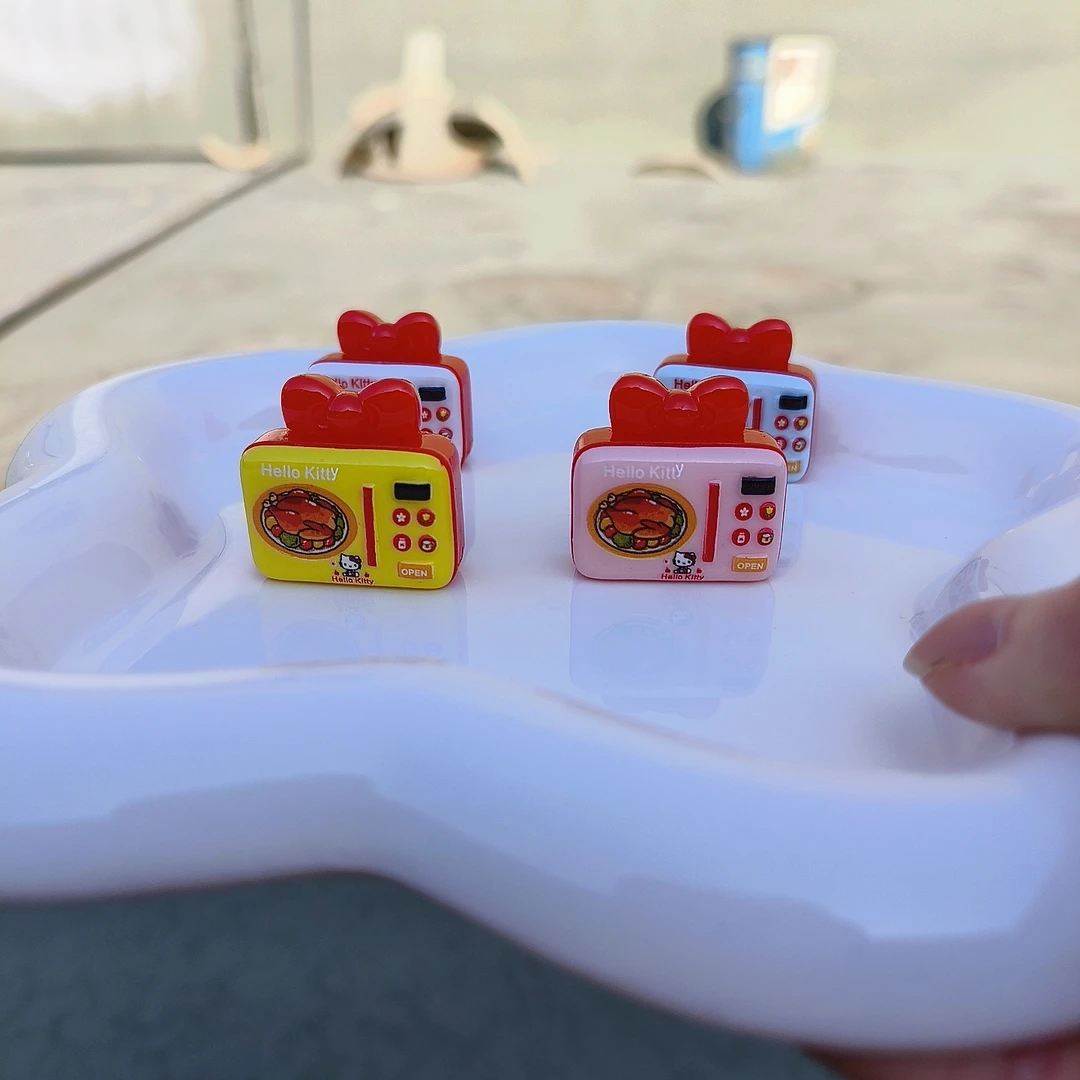 【kt微波炉--金玉定制】diy树脂食完配件树脂饰品可爱小配件