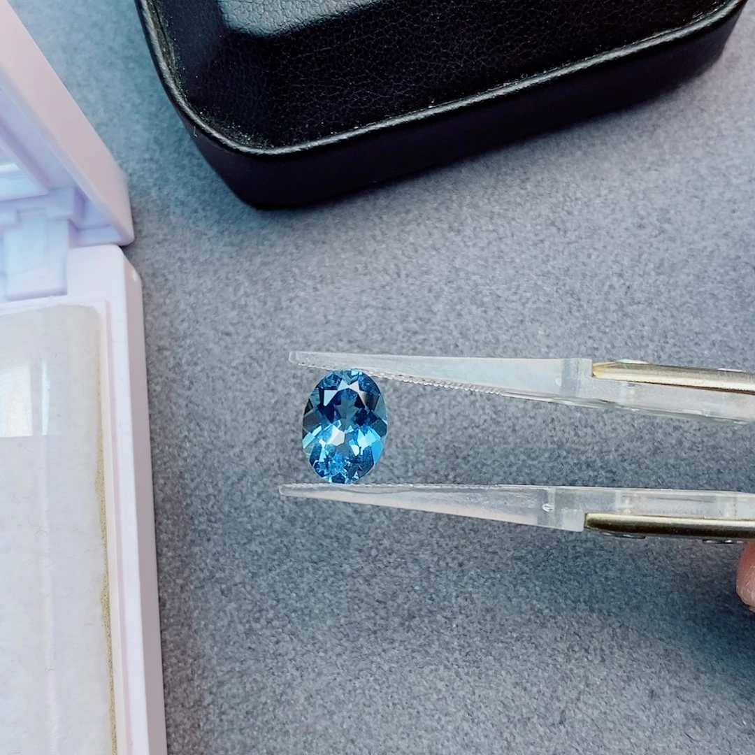 未镶嵌笔搁海蓝宝石1.5ct 超级圣玛利亚