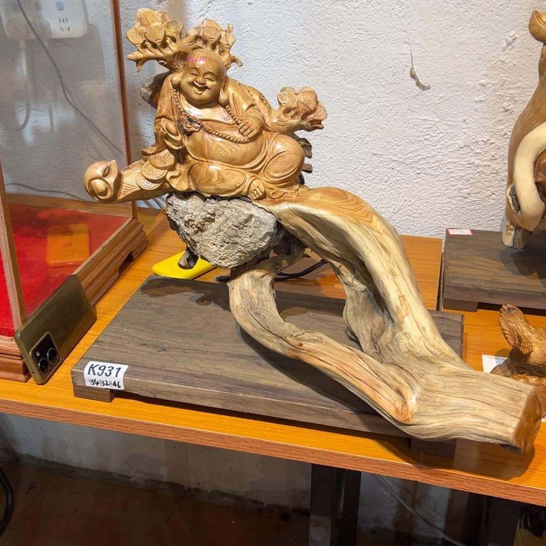 7***间楠木崖柏木雕木雕