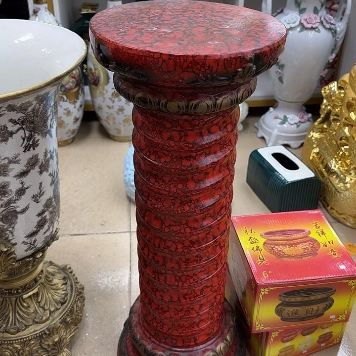 摆件微瑕陶瓷介意慎拍