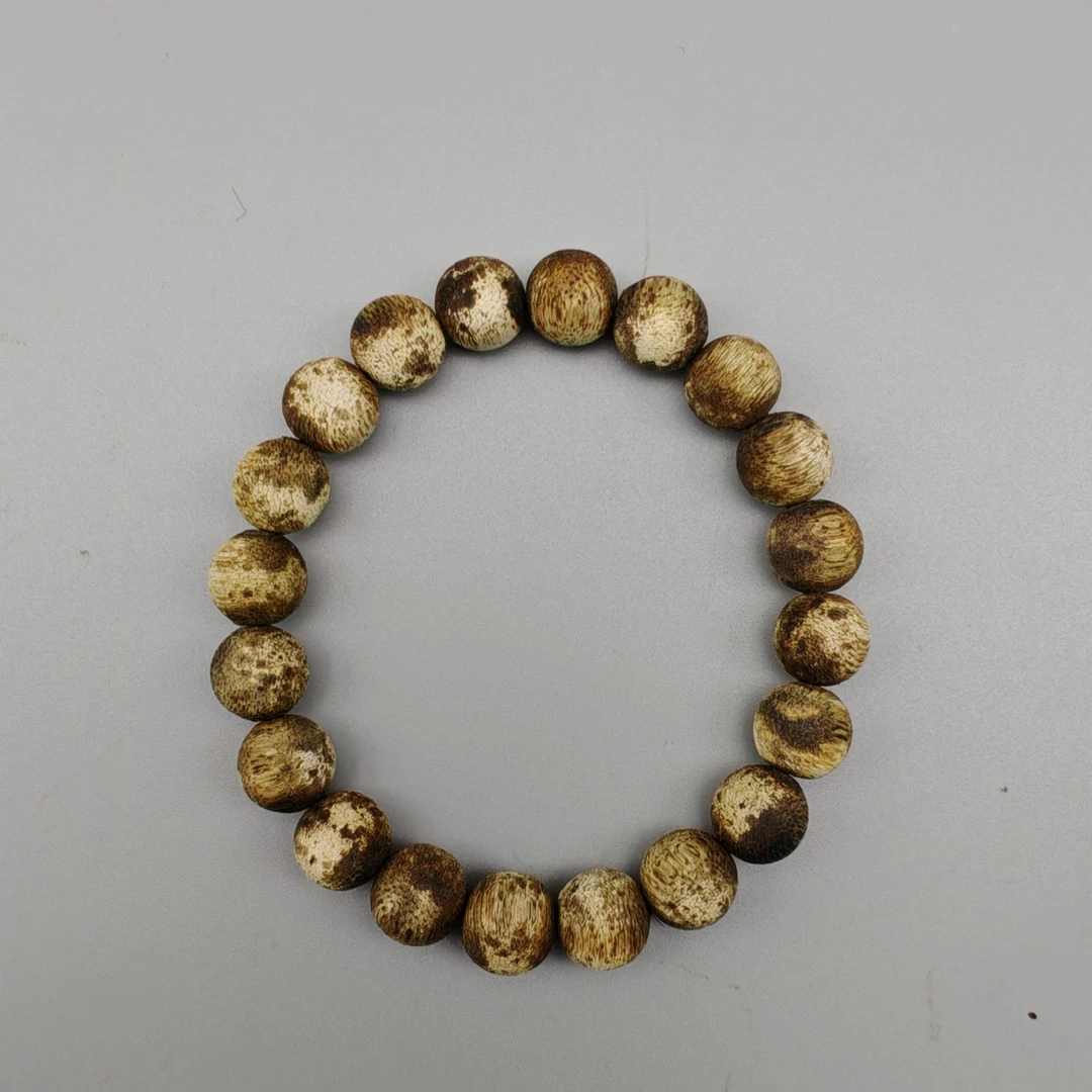 沉香【老管精品】CQN061崖香白蜡沉至尊绝版孤品99分沉单圈沉香