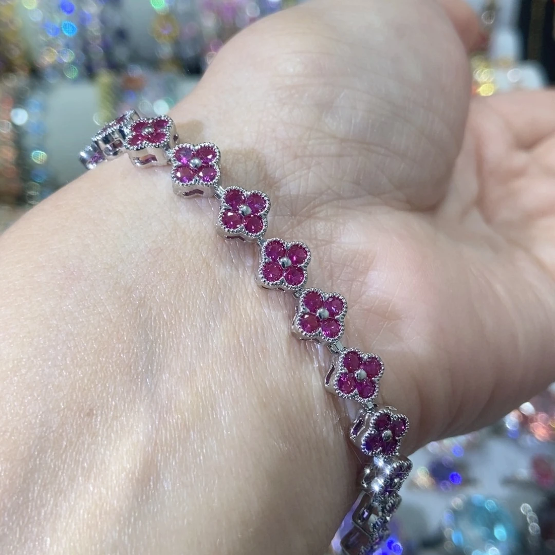 66锆石（处理）手链