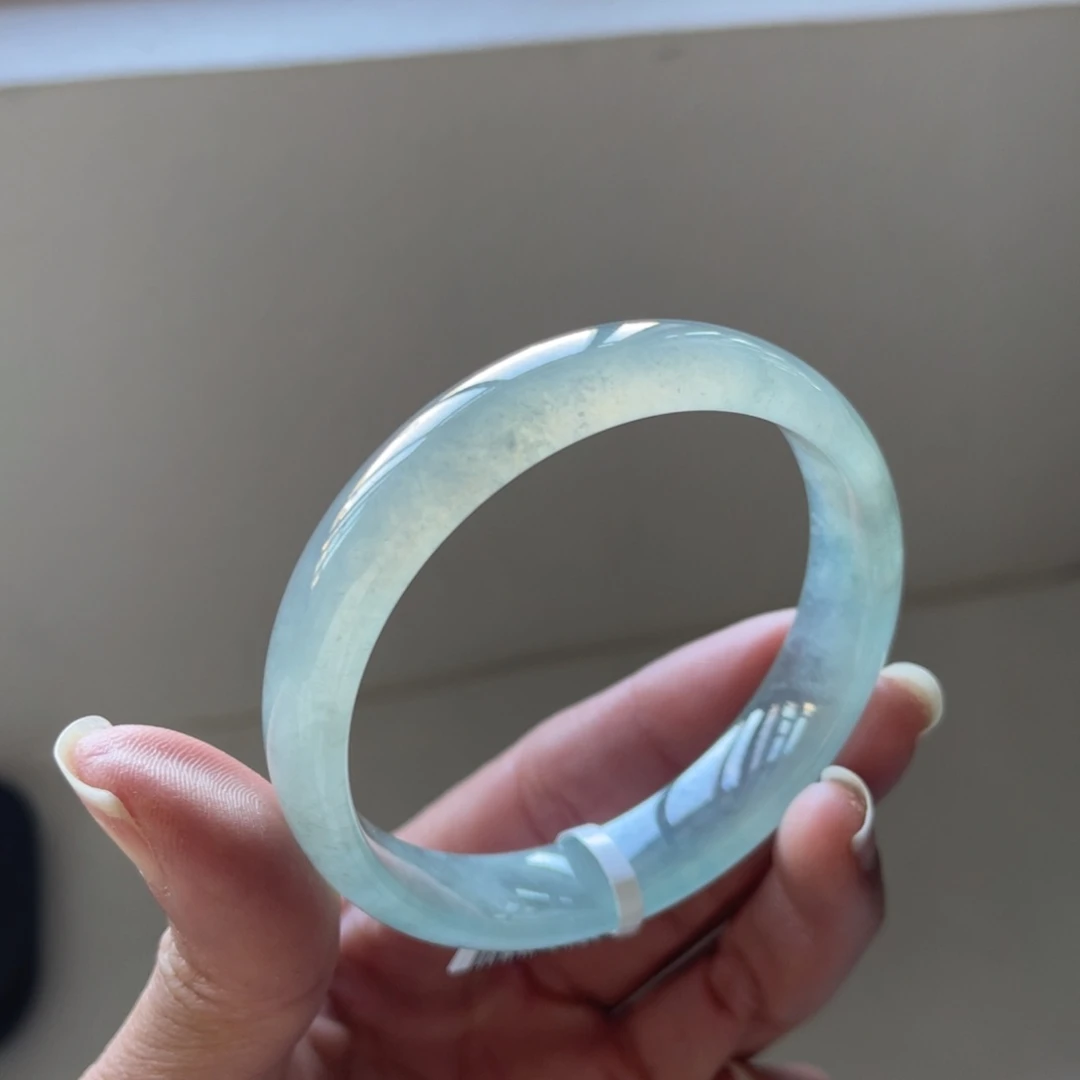 翡翠未镶嵌手镯58.3圈三天鉴赏期