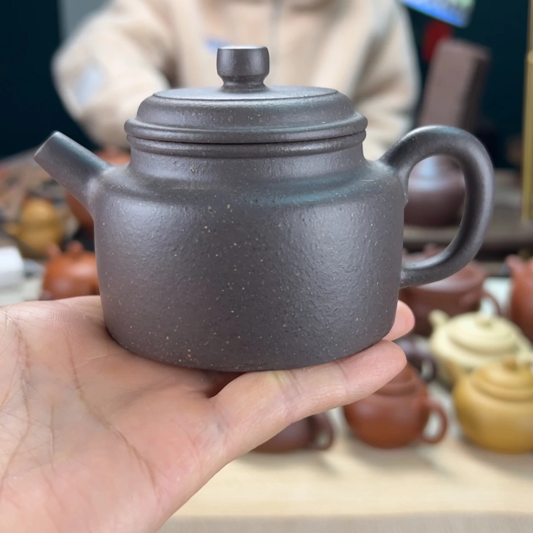 紫砂茶案手工拍打原矿