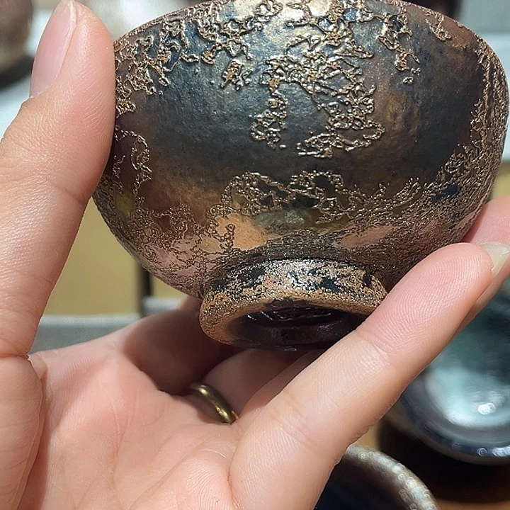 大****杯紫泥柴烧杯子杯子杯子