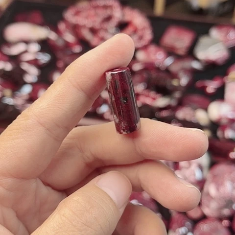 【闪购商品】天然辰砂@**@天然原矿朱砂珠子