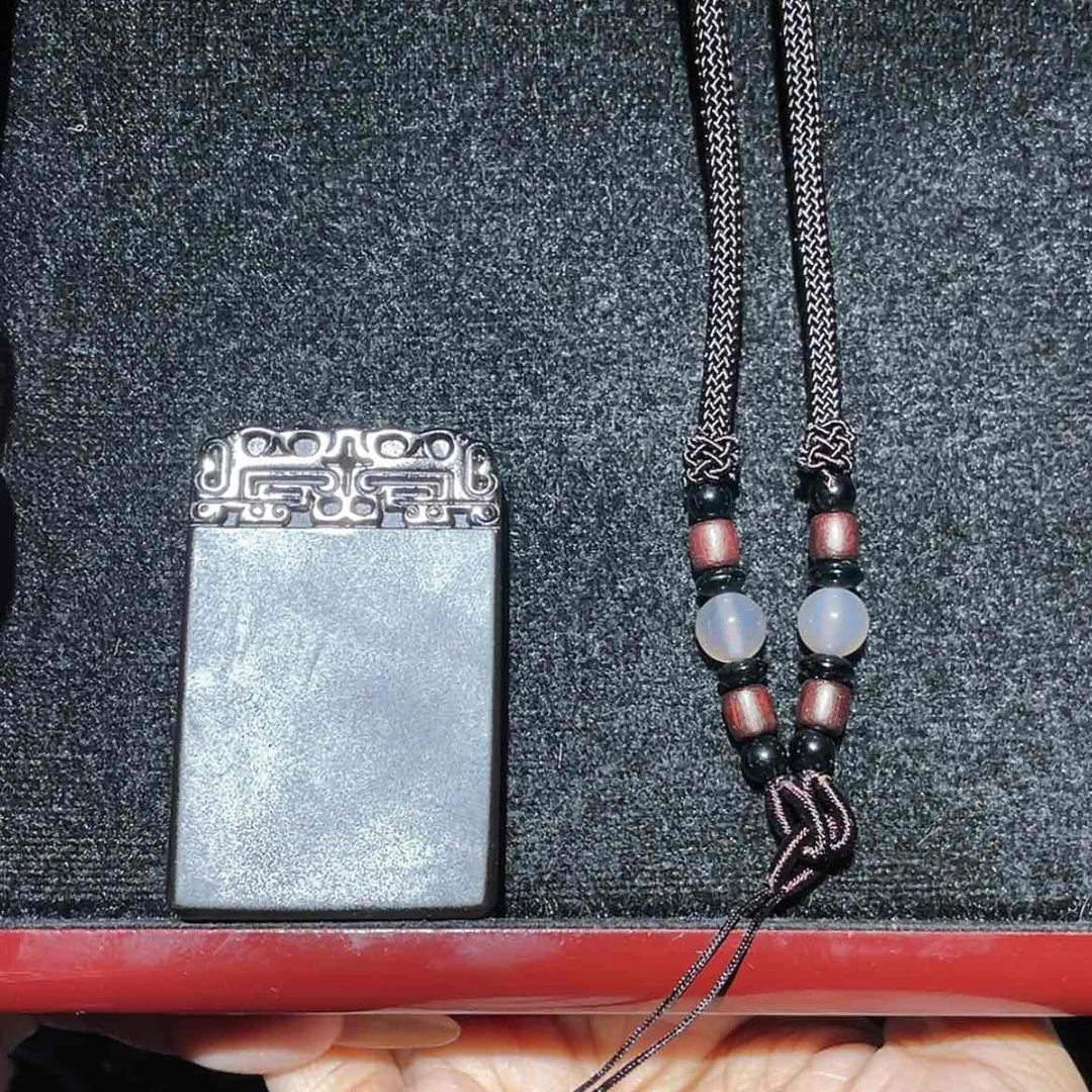 【闪购商品】未镶嵌黑曜岩吊坠(不含链)高****）