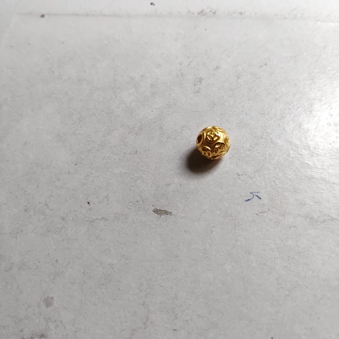金元宝足金999貔貅珠子首饰
