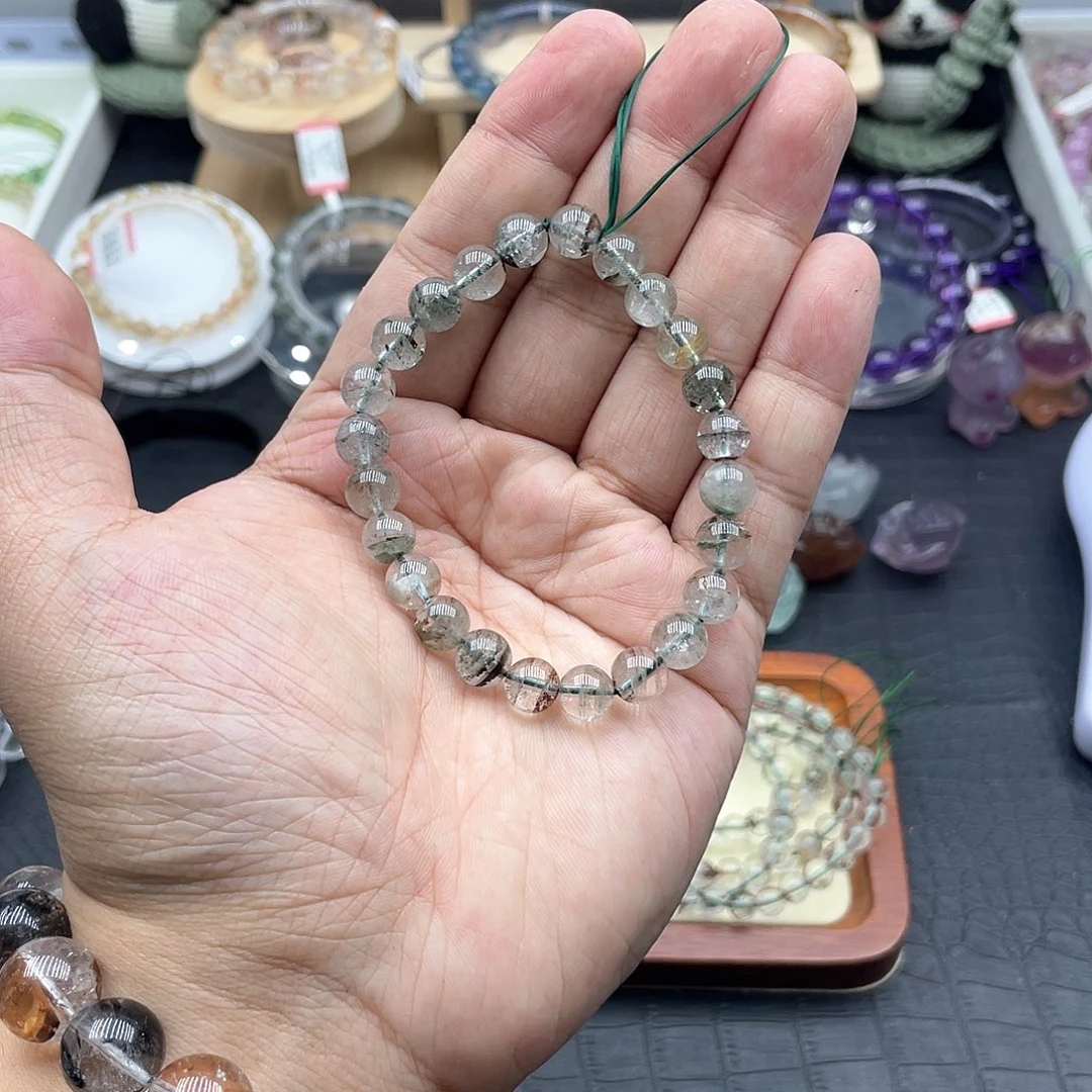 水晶手链未镶嵌绿幽灵