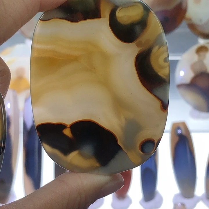 查罗石未镶嵌珠宝半成品126