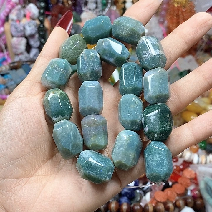 玛瑙/玉髓未镶嵌珠宝半成品玛瑙卡15*20mm