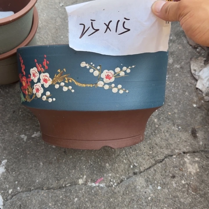 紫砂花盆特价清仓