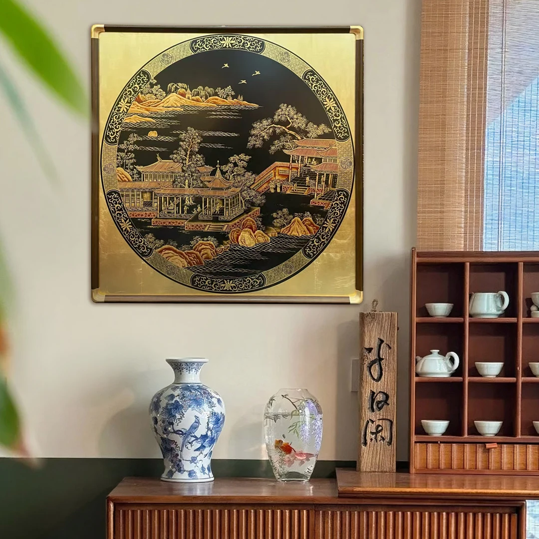 TS170中式挂画 80*80cm